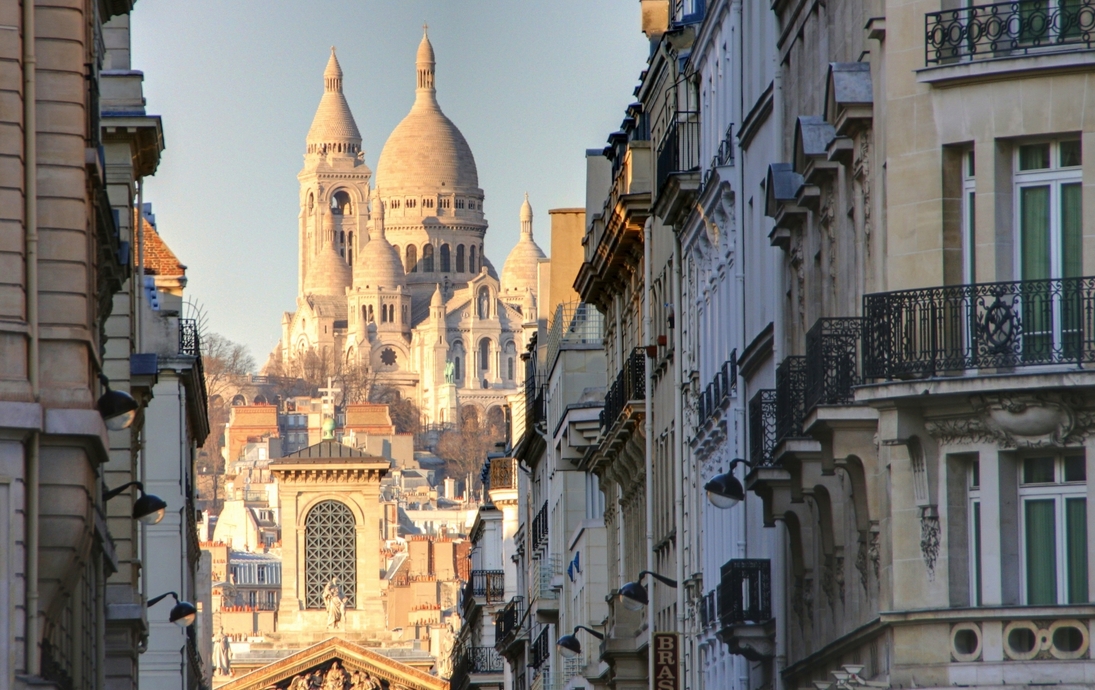Blick auf Basilika Sacré-Cœur - © Lotharingia - stock.adobe.com