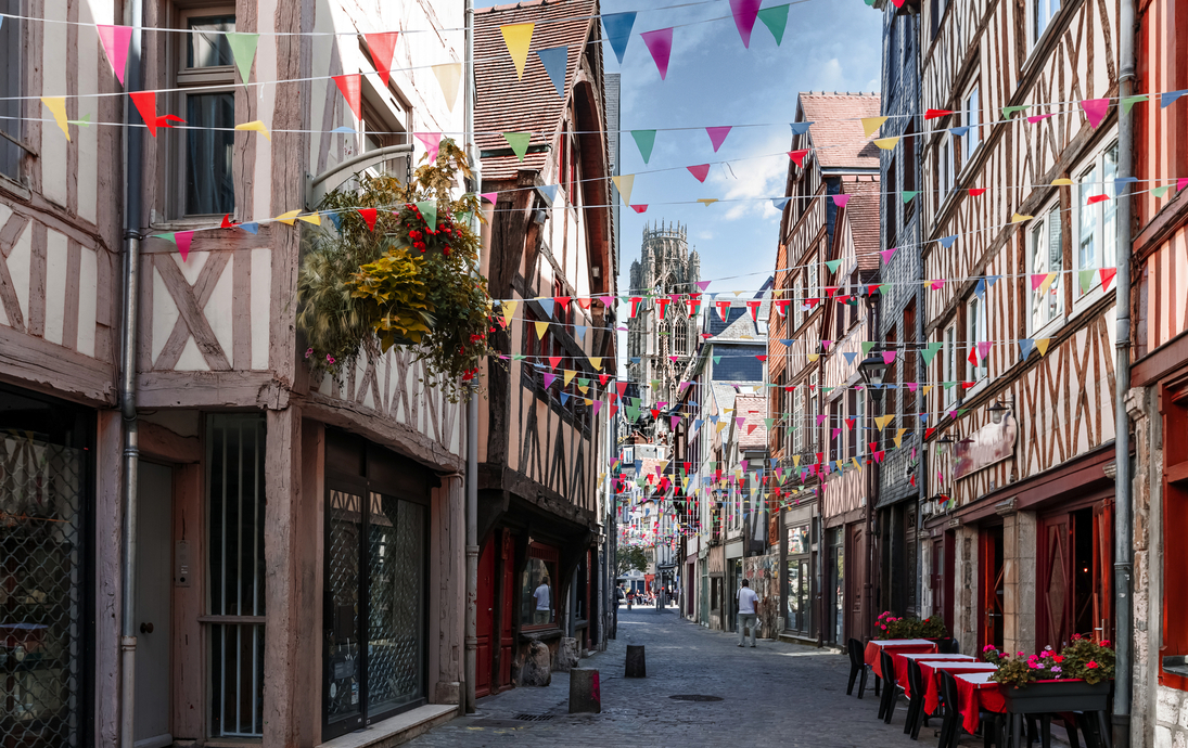 Altstadt von Rouen - © Telly - stock.adobe.com