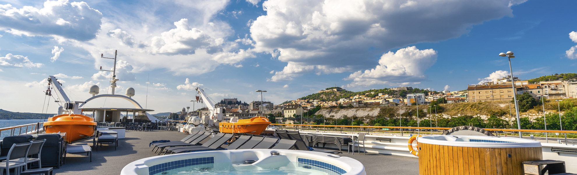 MV La Belle de L'adriatique Whirlpool auf dem Sonnendeck - ©Muamer Mujevic