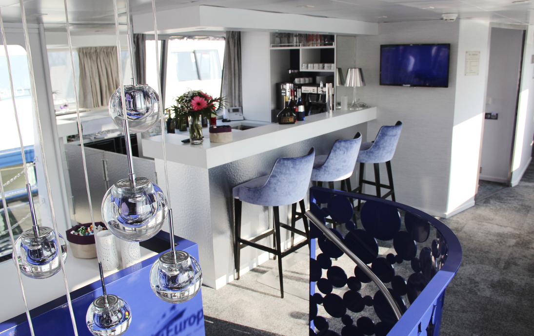 Salon, Bar MS Deborah - 26895©CroisiEurope