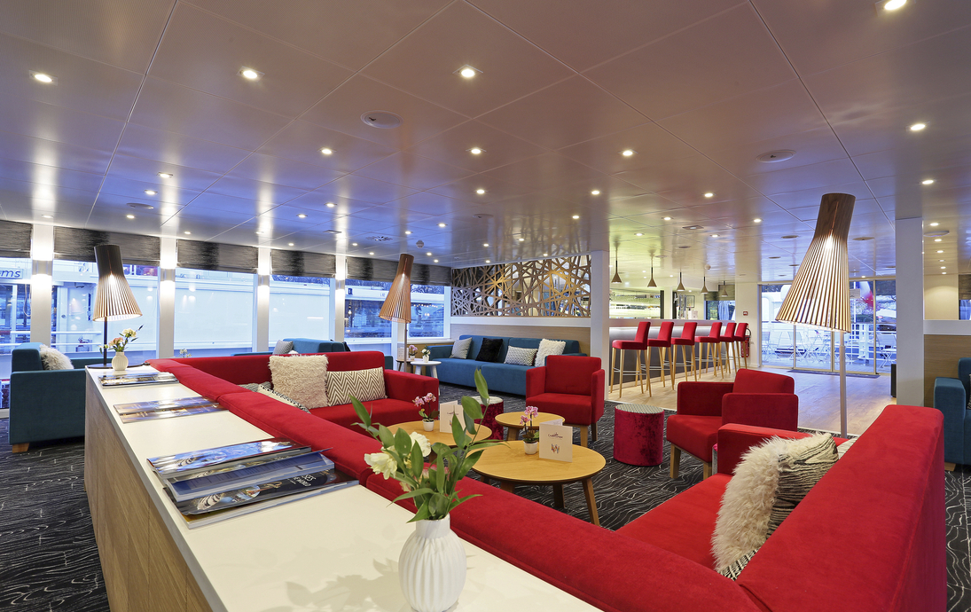 Salon, Bar, MS Elbe Princesse - 11264©O. Asmussen