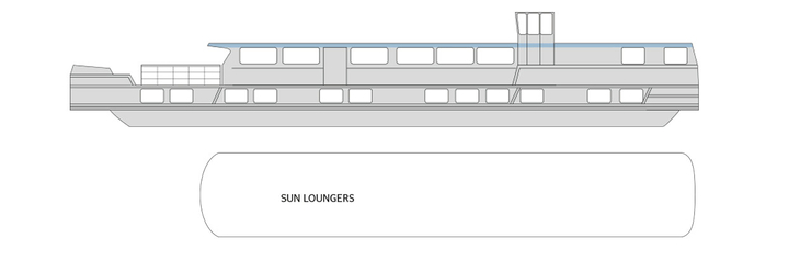Deckplan Sonnendeck MS Anne-Marie - 441065©CroisiEurope