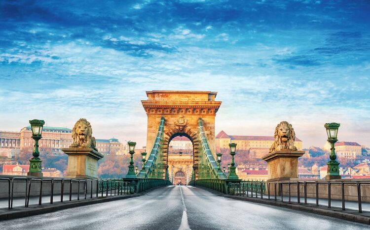 Kettenbrücke in Budapest