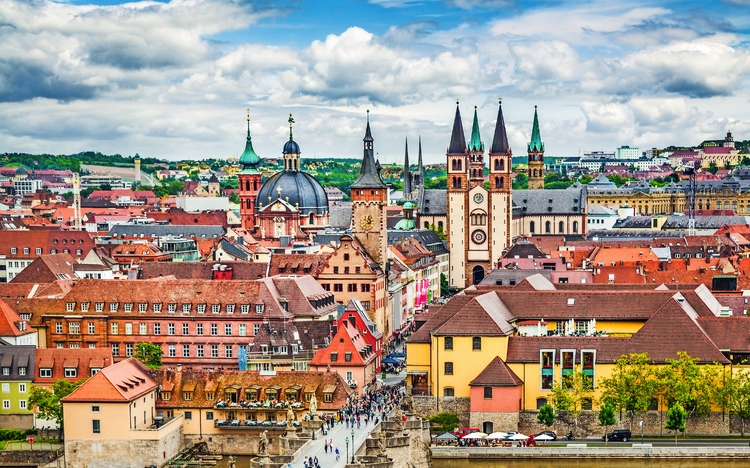 Würzburg in Bayern