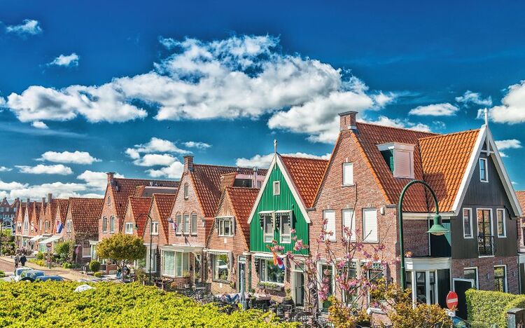 Volendam in den Niederlanden