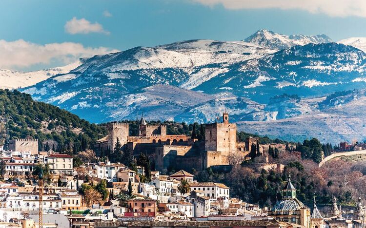 Alhambra in Granada, Spanien