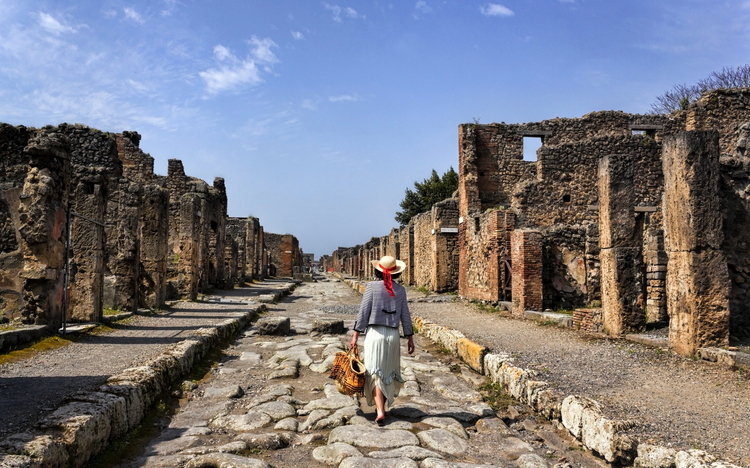 Pompei in der süditalienischen Region Campania