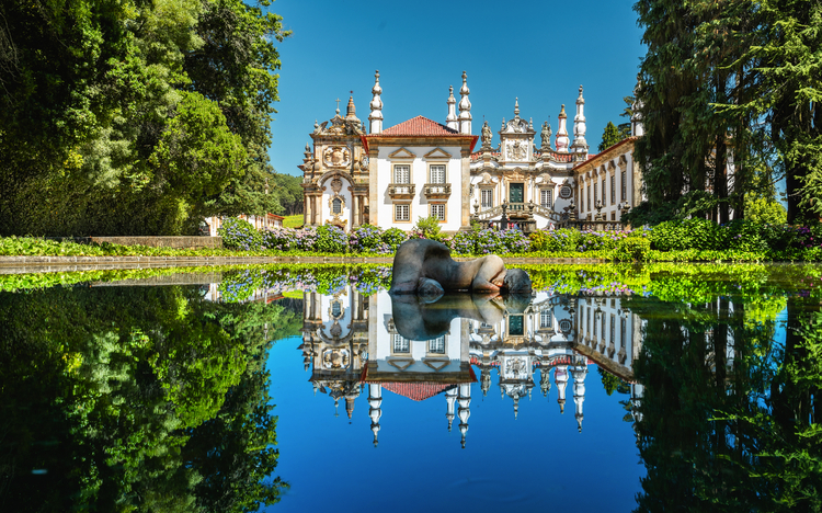 Mateus-Palast in Vila Real