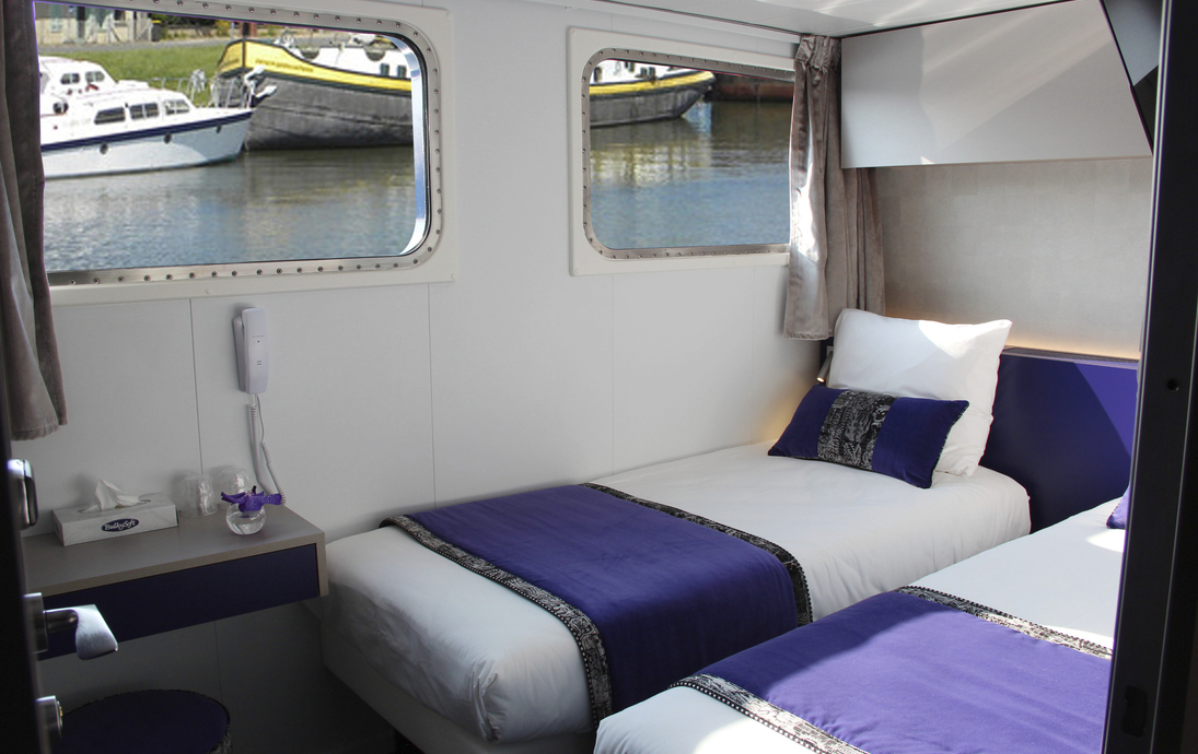 Zweibettkabine Hauptdeck MS Deborah - 26713©CroisiEurope