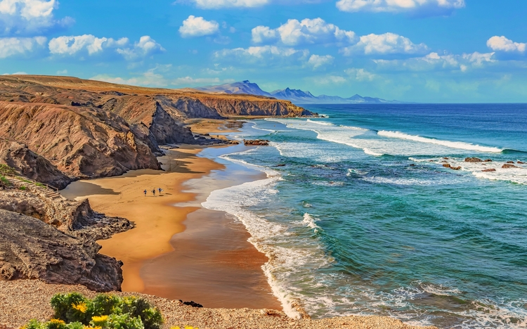 Traumbucht an der Westküste von Fuerteventura