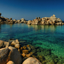 Panoramablick auf die Îles Lavezzi