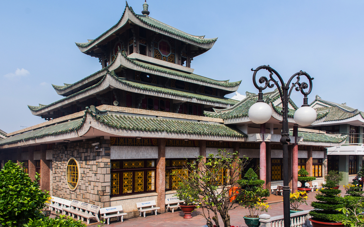 Ba Chua Xu Tempel in Chau Doc