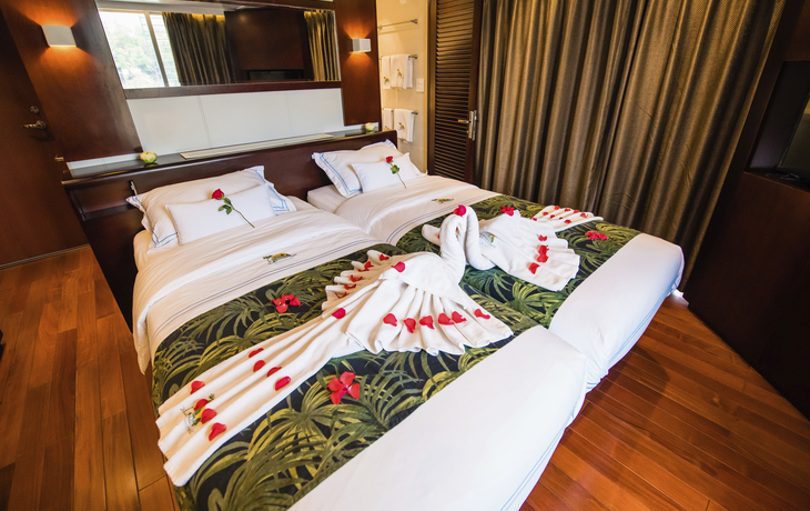 T48 RV Indochine II Kabine Hauptdeck - ©Live Studio