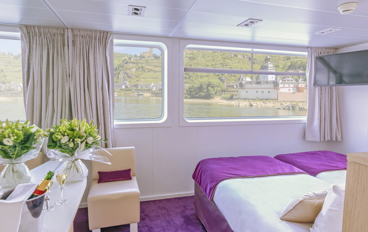 MS Lafayette Kabine Hauptdeck - ©Corinne Cotard