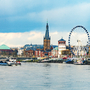 Rheinpromenade in Düsseldorf