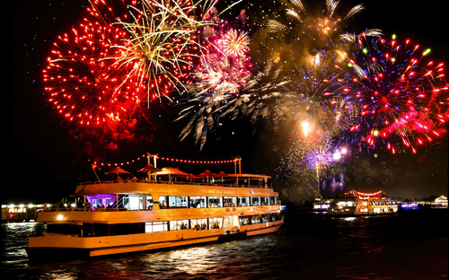 Rhein in Flammen