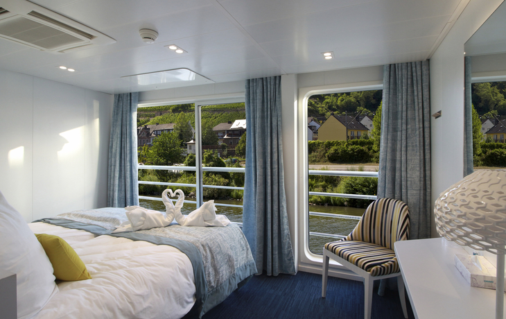 MS Douce France Kabine Oberdeck