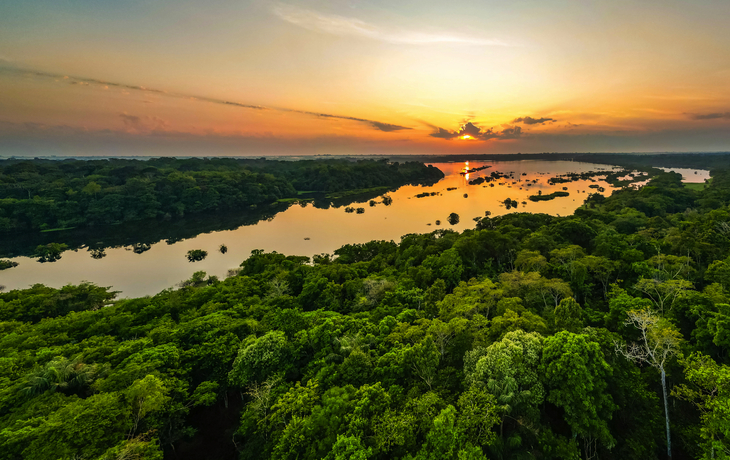 Blick auf den Regenwald im Amazonasgebiet Brasiliens - © PhotoSpirit - stock.adobe.com