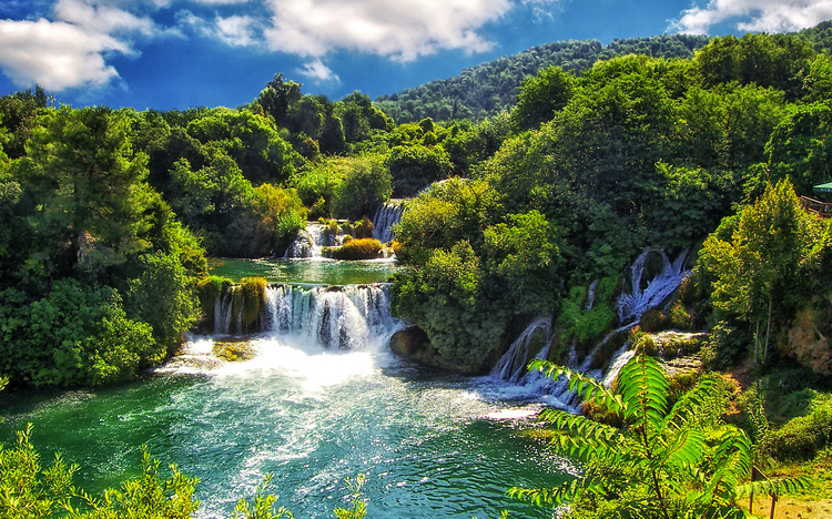 Krka-Nationalpark bei ?ibenik in Kroatien