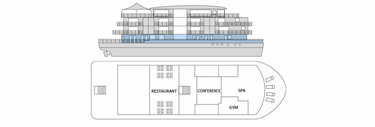 RV Brasilian Dream, Deck 2 - ©croisieurope