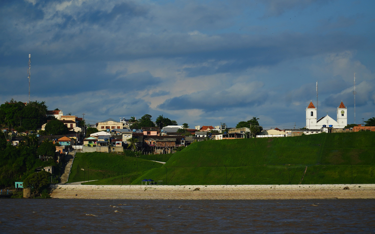 Obidos - eine Stadt und Gemeinde im Bundesstaat Para, Brasilien