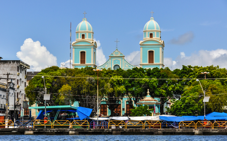 Santarém im Amazonas-Regenwald, Brasilien
