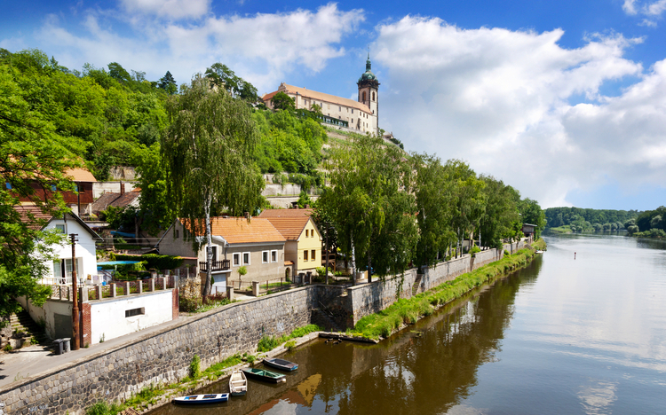 Renaissanceschloss in Mělník
