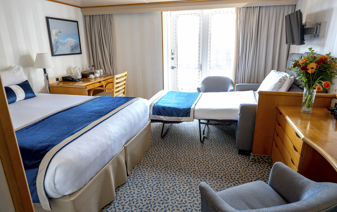Suite Riviera Deck 6 mit Zusatzbett - Corinne Cotard©CroisiEurope