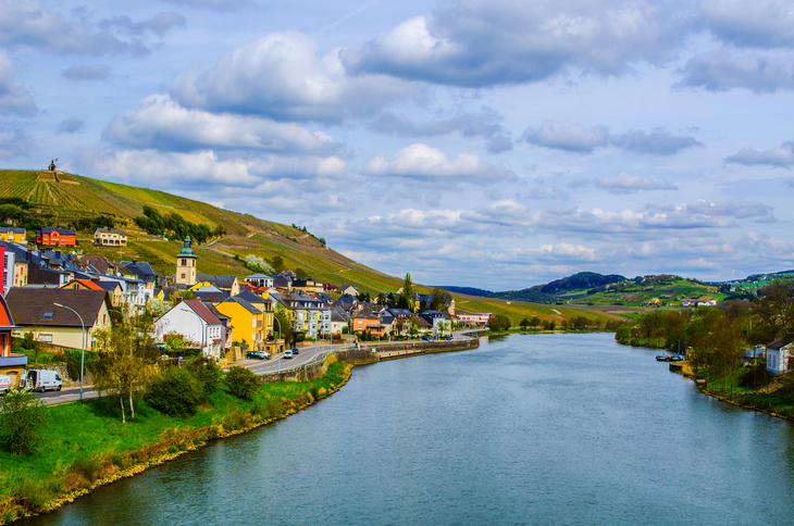 Blick über Remich, Weinhauptstadt von Luxemburg - ©dudlajzov - stock.adobe.com