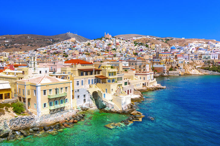 Ermoupoli auf der Insel Syros - © gatsi - stock.adobe.com