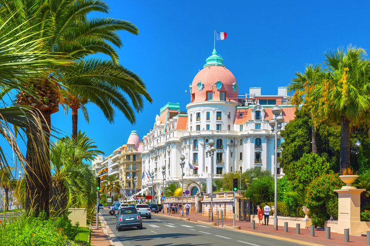 Promenade des Anglais in Nizza, Frankreich - © Aleh Varanishcha - stock.adobe.com