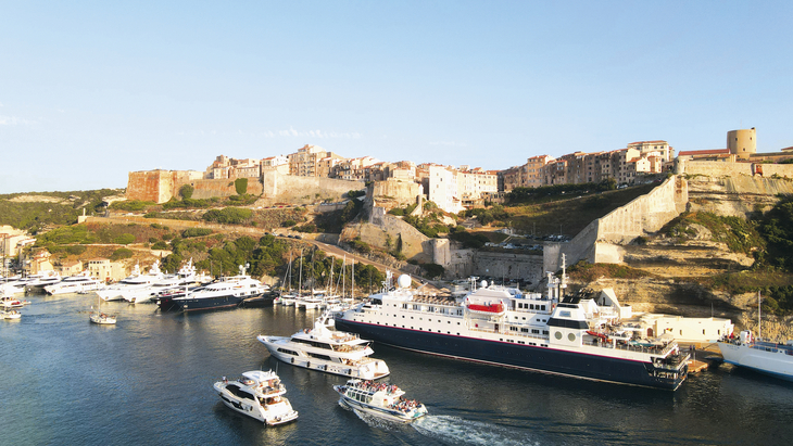 Hafen Bonifacio, MV La Belle des Oceans - 389024©Alexandre Sattler