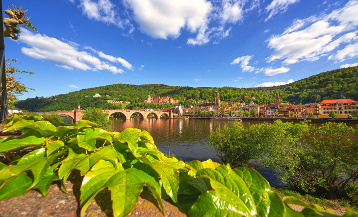 Heidelberg am Neckar, Altstadt Heidelberg mit Heidelberger Schloss - © Thorsten Assfalg - stock.adobe.com