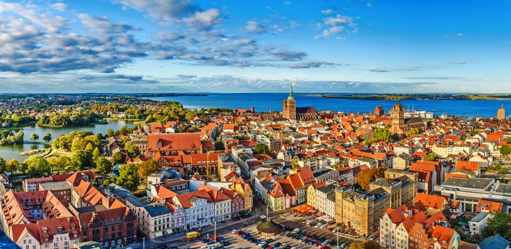 Panoramablick über Stralsund - © riebevonsehl - stock.adobe.com