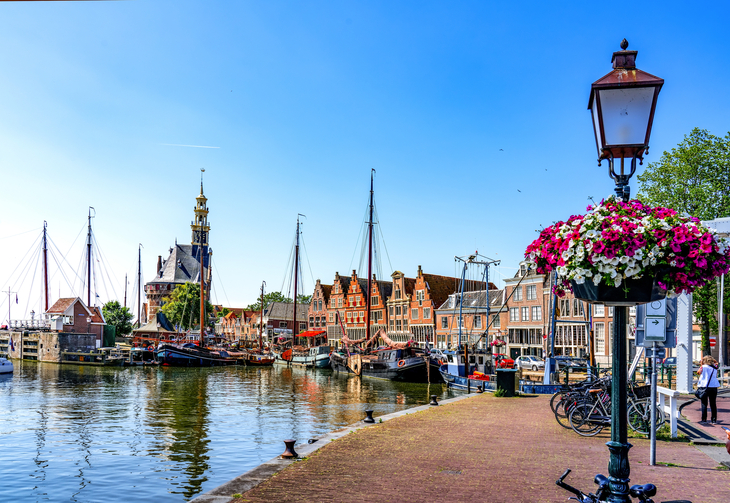 historischer Hafen von Hoorn in den Niederlanden - ©Comofoto - stock.adobe.com