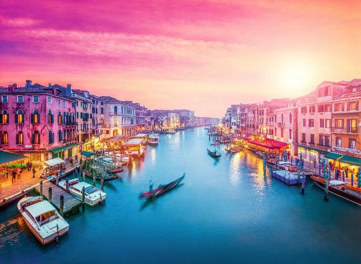 Venedig bei Sonnenuntergang - © eyetronic - Fotolia